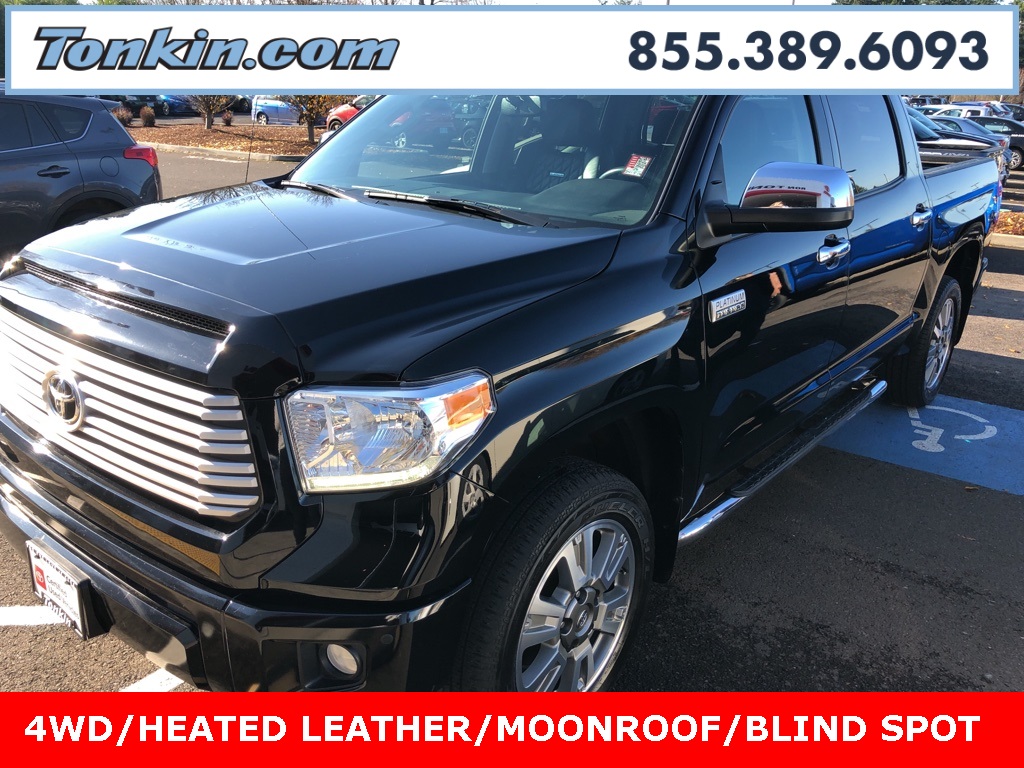 Pre Owned 2017 Toyota Tundra Platinum 4wd 4d Crewmax